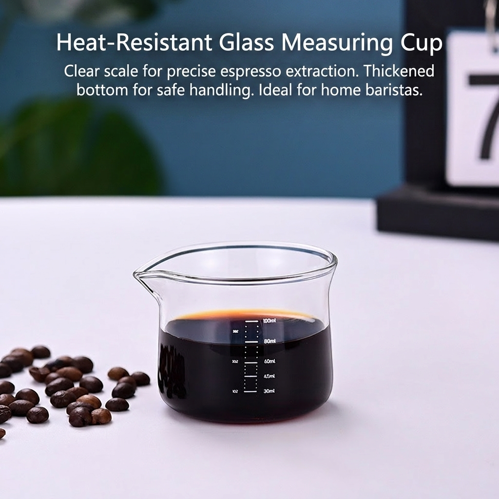 Espresso Shot Glass - Bicchiere dosatore da 100 ml in