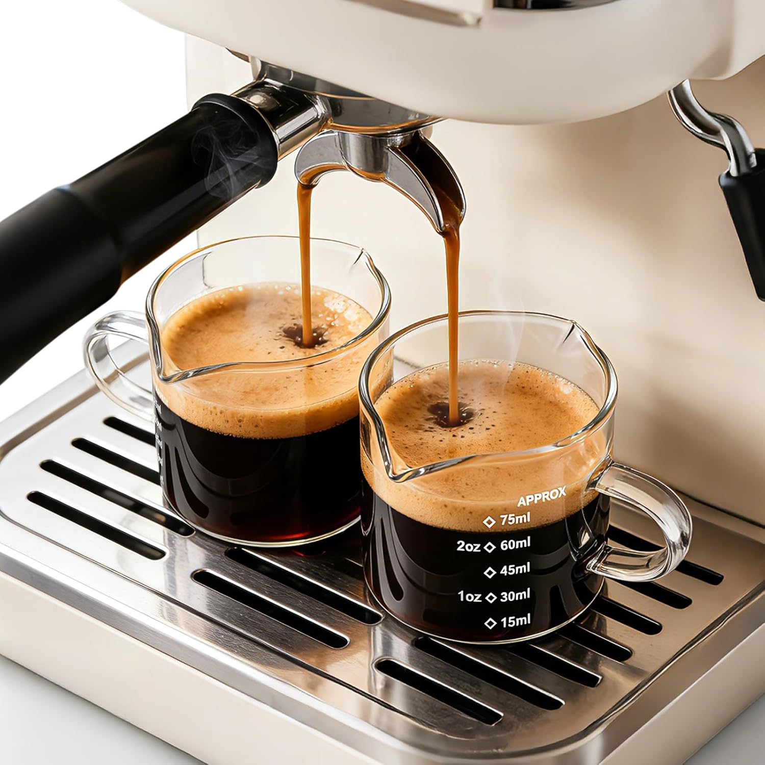 Espresso Shot Glass - 1/2 pezzi Tazze da Espresso 2.5oz