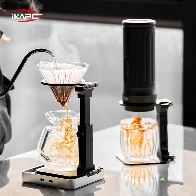 Coffee Equipment Pour Over - Supporto portatile IKAPE, per filtri Hario/caffettiere