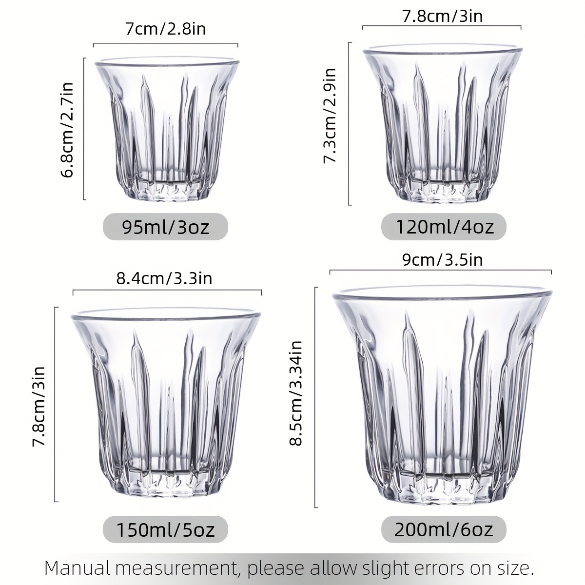 Set di 2 Tazze da Espresso, Bi - Espresso Shot Glass recensione e prezzo