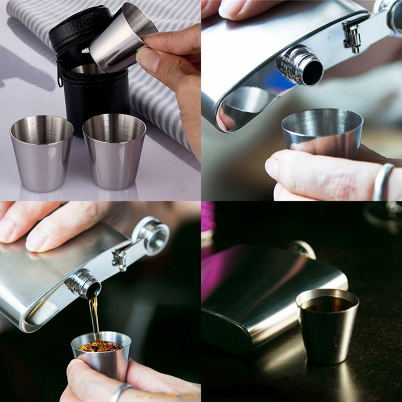 4/6 pezzi tazze in acciaio ino - Espresso Shot Glass recensione e prezzo