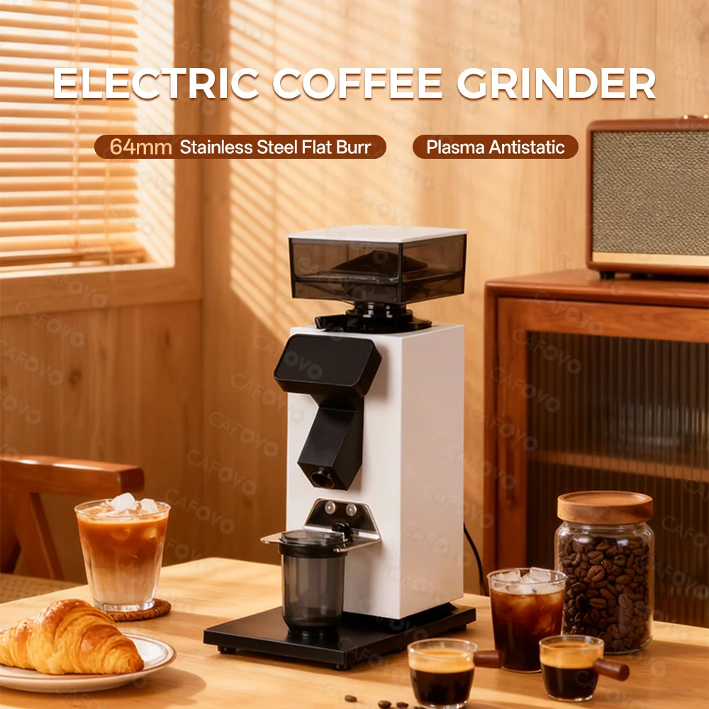 Macinacaffè CAFOVO G964F con d - Coffee Grinder Burr Flat recensione e prezzo
